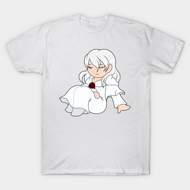 Chibi Themis T-Shirt by amarysdesigns